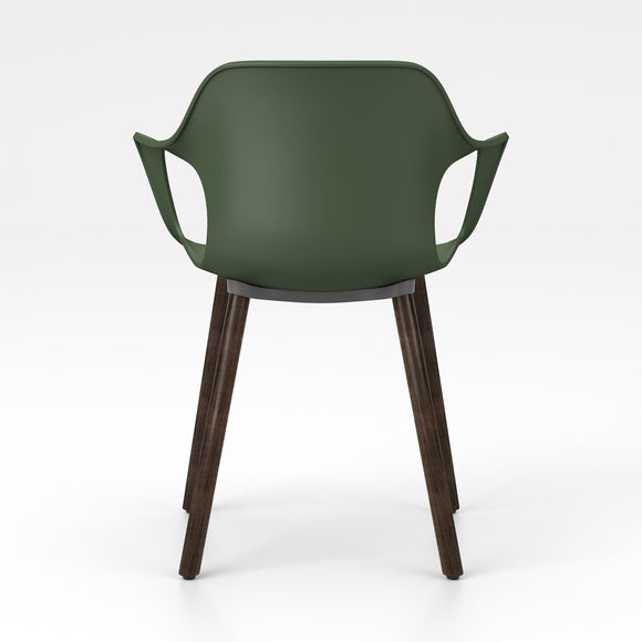 HAL Wood Armchair Chairs Vitra