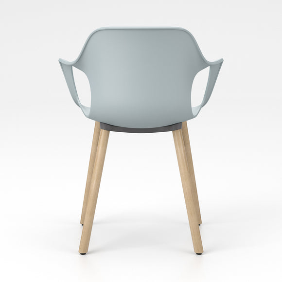 HAL Wood Armchair Chairs Vitra