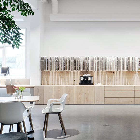 HAL Wood Armchair Chairs Vitra