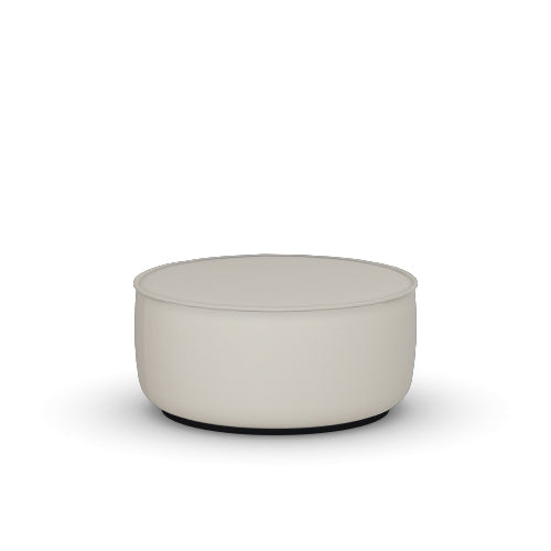 Mariposa Ottoman Ottomans Vitra Aura Cream Medium: 20.5 in diameter