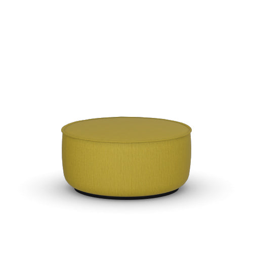Mariposa Ottoman Ottomans Vitra Iroko 2 Lemon Medium: 20.5 in diameter