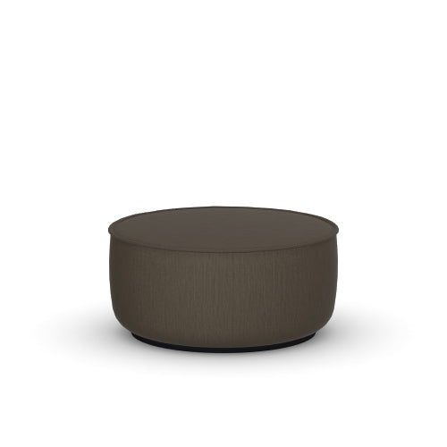 Mariposa Ottoman Ottomans Vitra Iroko 2 Light Brown Medium: 20.5 in diameter