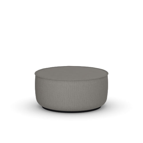 Mariposa Ottoman Ottomans Vitra Iroko 2 Silver Grey Medium: 20.5 in diameter