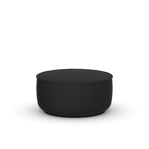 Mariposa Ottoman Ottomans Vitra Reed Charcoal Medium: 20.5 in diameter
