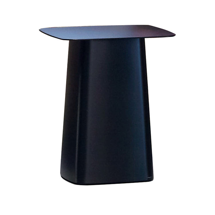 Metal Square Outdoor Side Table Outdoor Tables Vitra Black Small: 12.5 in width
