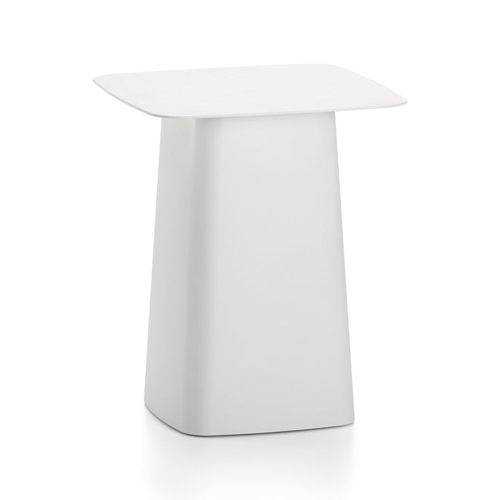 Metal Square Outdoor Side Table Outdoor Tables Vitra Soft Light Small: 12.5 in width