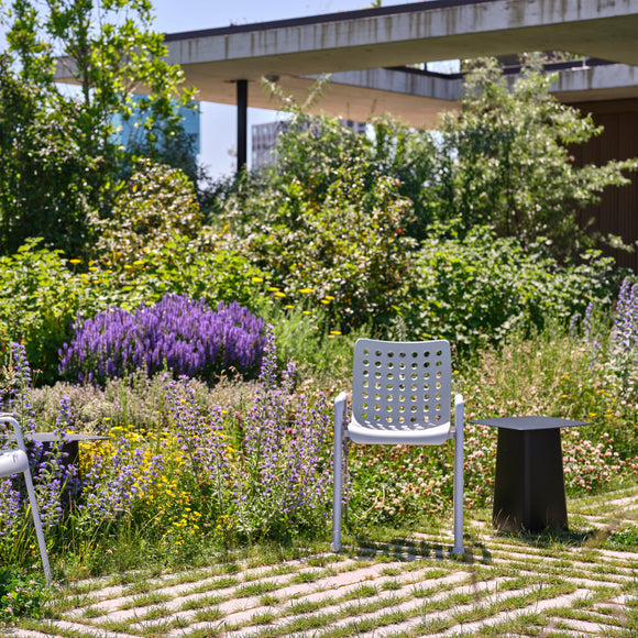 Metal Square Outdoor Side Table Outdoor Tables Vitra