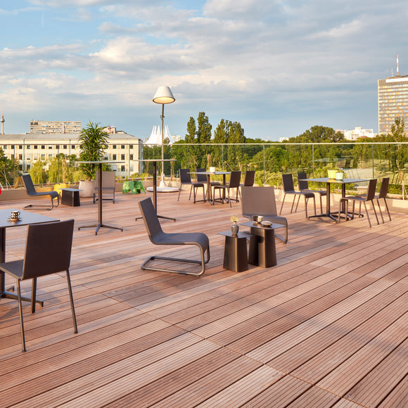 Metal Square Outdoor Side Table Outdoor Tables Vitra