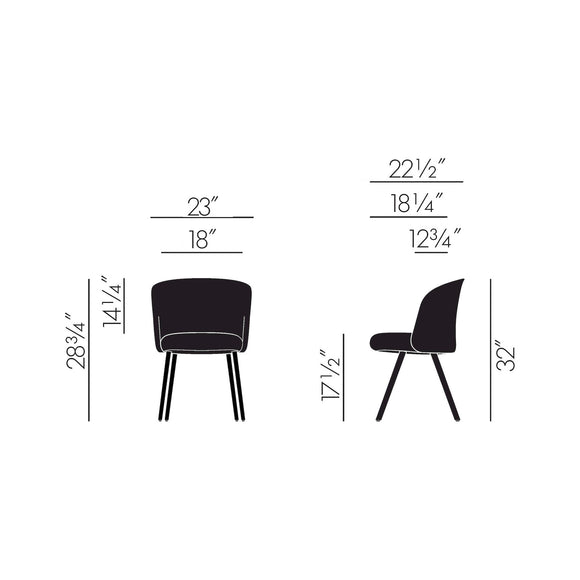Mikado Dining Chair Chairs Vitra
