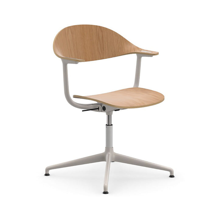 Mynt Plywood Task Chair Chairs Vitra Soft Light Powder Coated Aluminum 4-Star Base