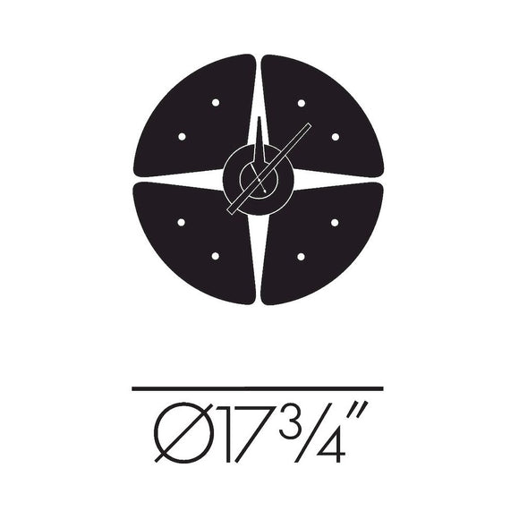 Petal Wall Clock Wall Clocks Vitra