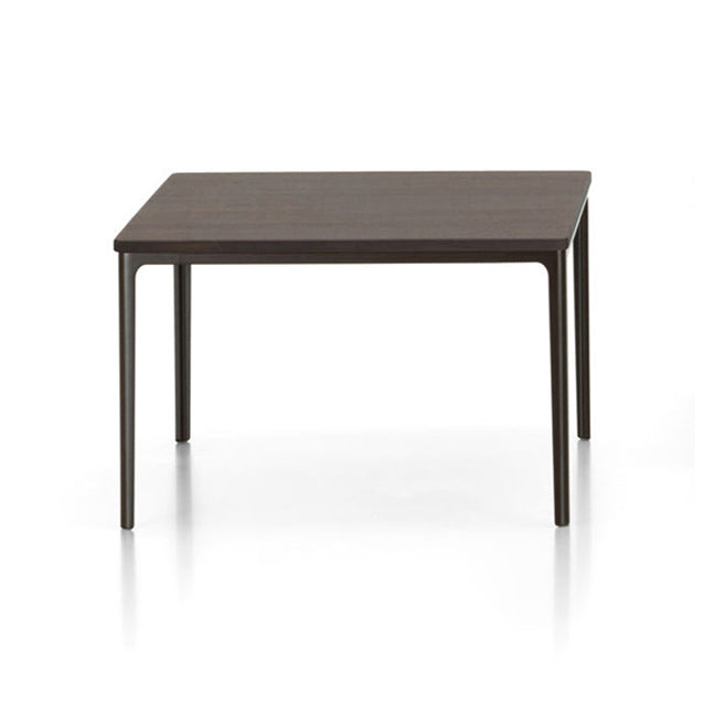 Plate Coffee Table Tables Vitra Solid Smoked Oak / Chocolate Medium: 28 in W x 28 in D