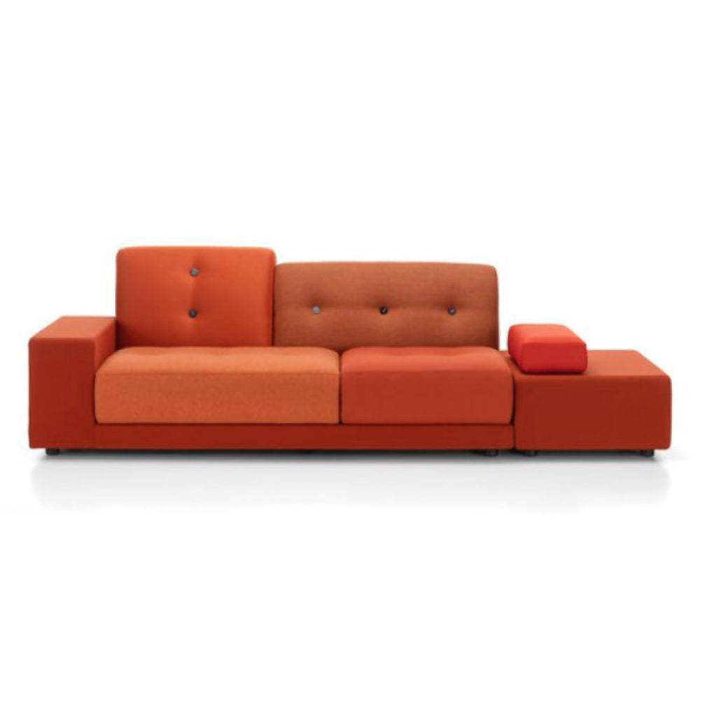 Polder Sofa Sofas Vitra The Earth Reds Low Armrest Left