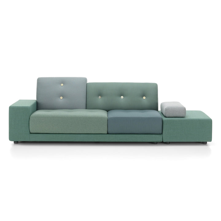 Polder Sofa Sofas Vitra The Sea Greens Low Armrest Left