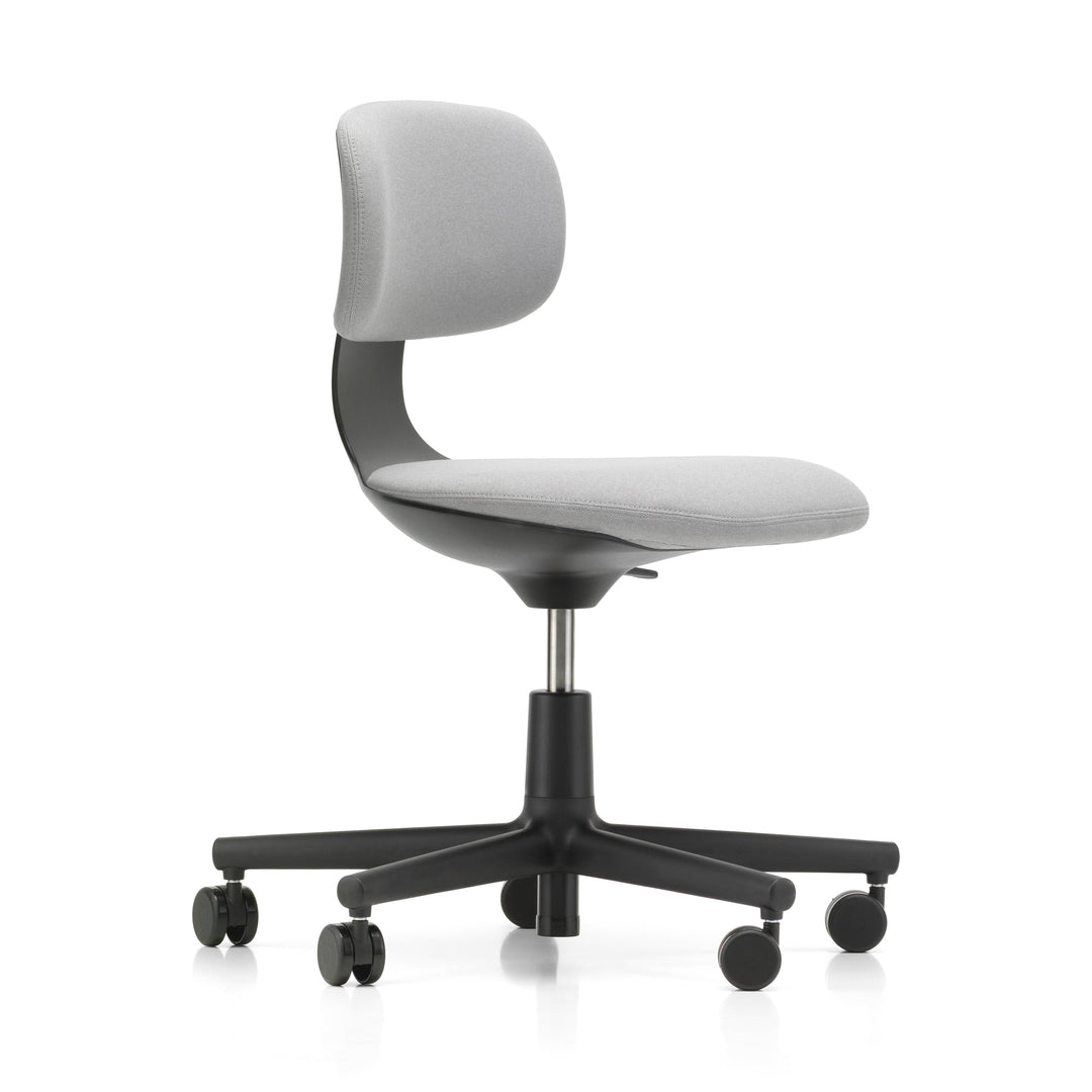 Rookie Chair Chairs Vitra Deep Black Hard Casters