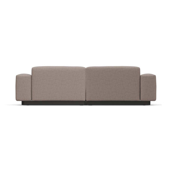 Soft Modular 2-Seater Sofa with Ottoman Sofas Vitra
