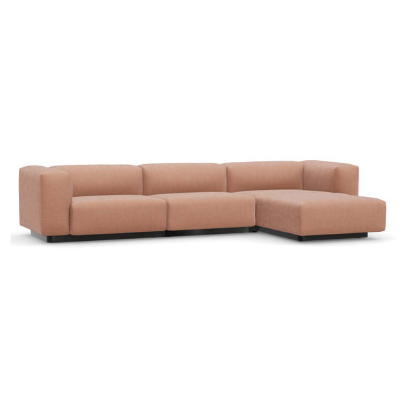 Soft Modular 3-Seater Sofa with Chaise Longue Sofas Vitra