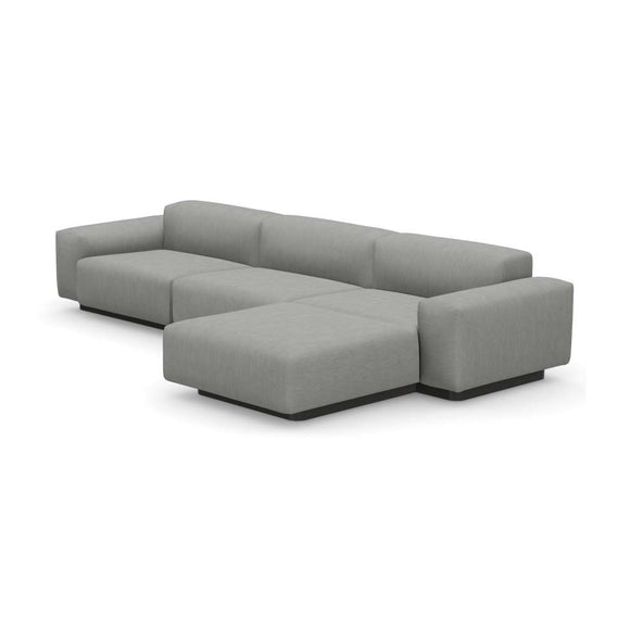 Soft Modular 3-Seater Sofa with Chaise Longue Sofas Vitra