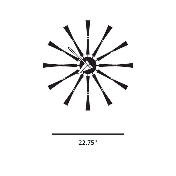 Spindle Wall Clock Wall Clocks Vitra