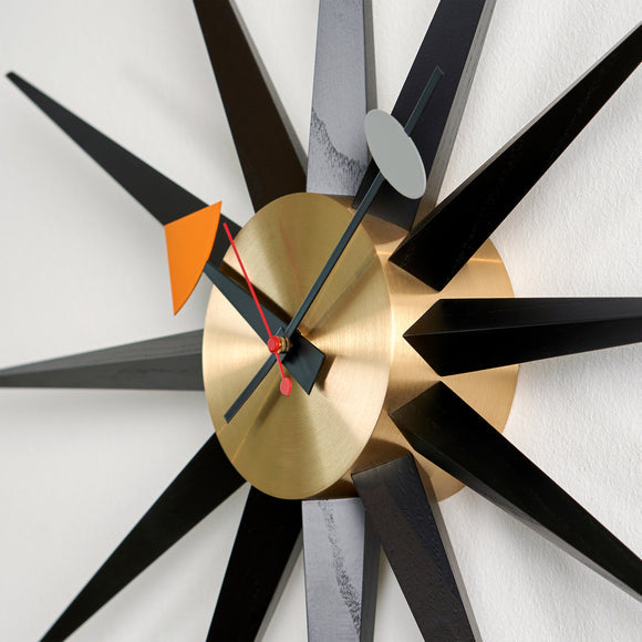 Sunburst Wall Clock Wall Clocks Vitra