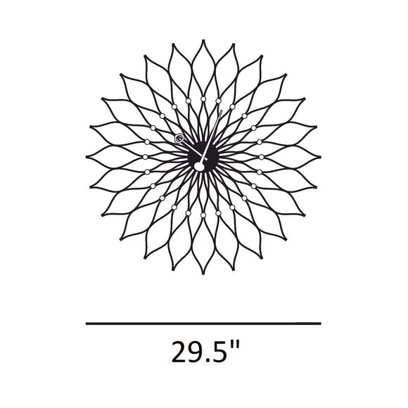 Sunflower Wall Clock Wall Clocks Vitra