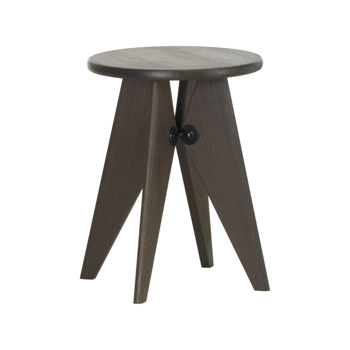 Tabouret Solvay Stool Table & Bar Stools Vitra Solid Smoked Oak