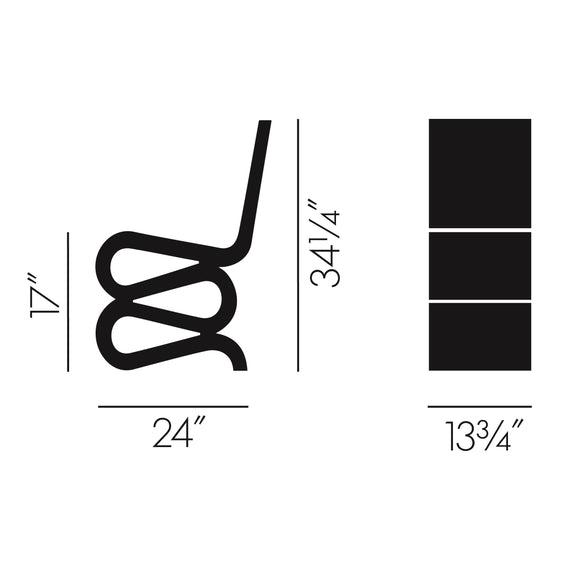 Wiggle Side Chair Chairs Vitra