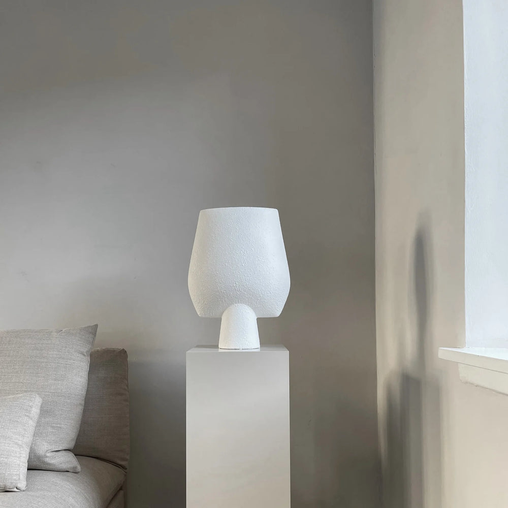 Sphere Vase Square, Big - Bubble White Vases 101 Copenhagen   