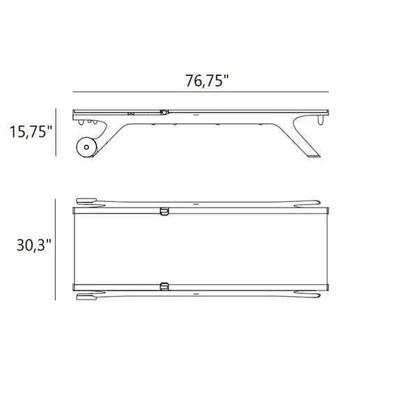 Africa Sun Lounger (Set of 2) Outdoor Vondom