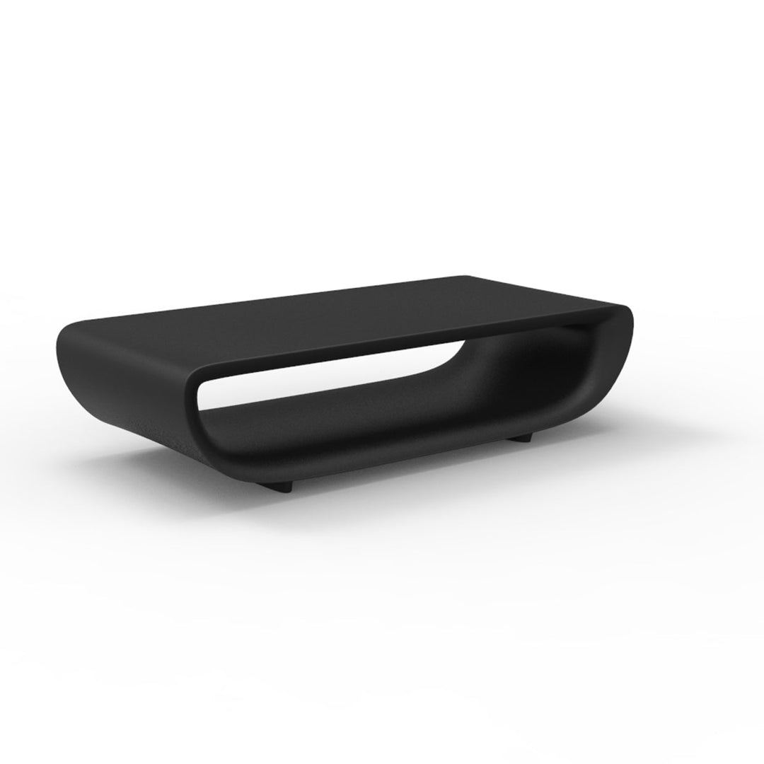 Bum Bum Coffee Table Outdoor Vondom Basic Basic Black