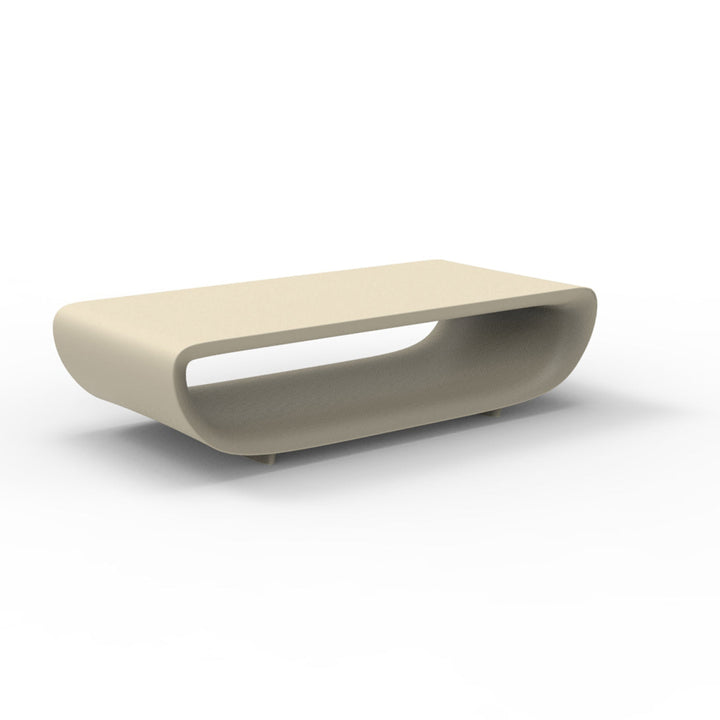 Bum Bum Coffee Table Outdoor Vondom Basic Basic Ecru