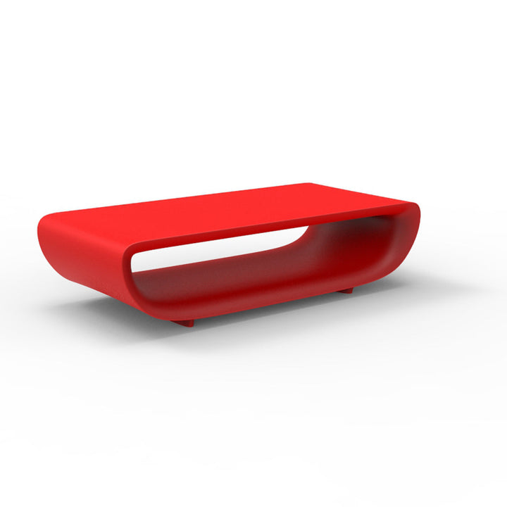 Bum Bum Coffee Table Outdoor Vondom Basic Basic Red