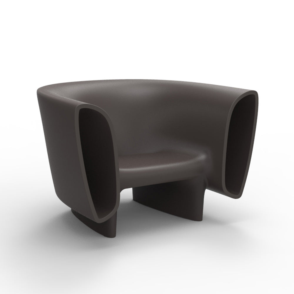 Bum Bum Lounge Chair Outdoor Vondom Basic Bronze  
