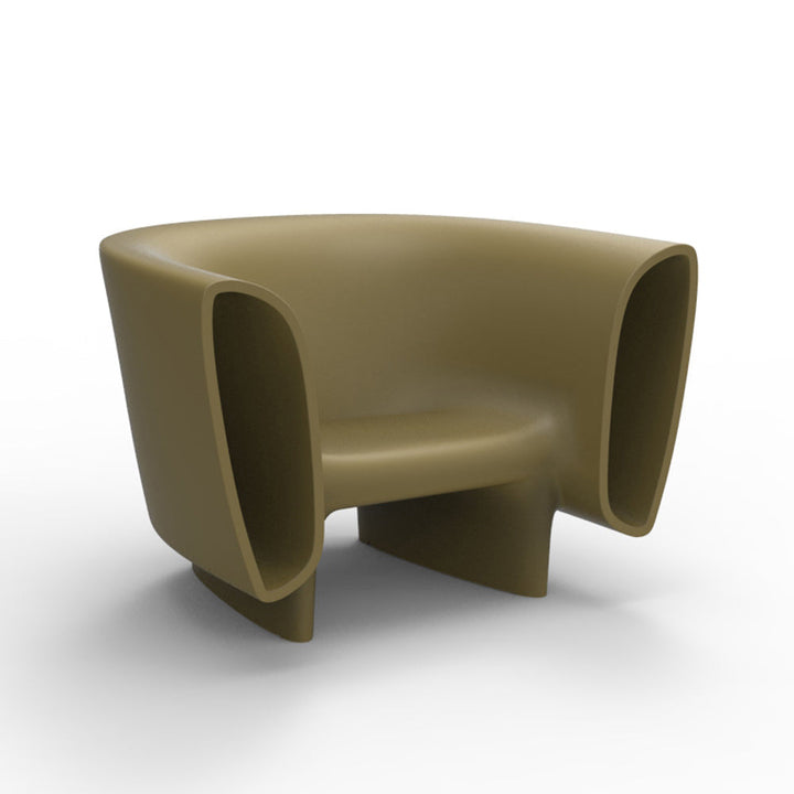 Bum Bum Lounge Chair Outdoor Vondom Basic Khaki  