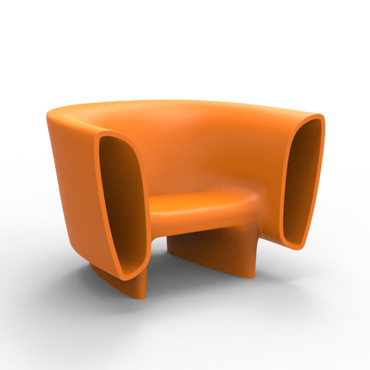 Bum Bum Lounge Chair Outdoor Vondom Basic Orange  