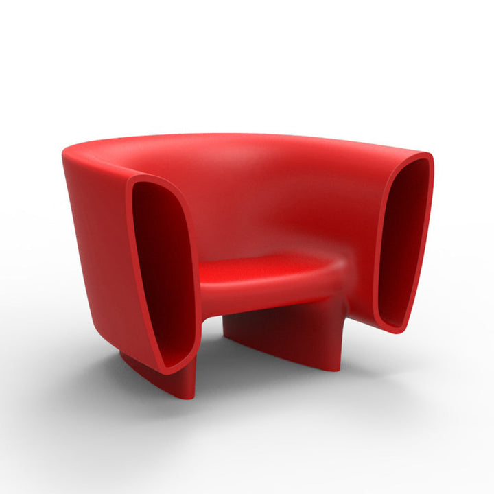 Bum Bum Lounge Chair Outdoor Vondom Basic Red  