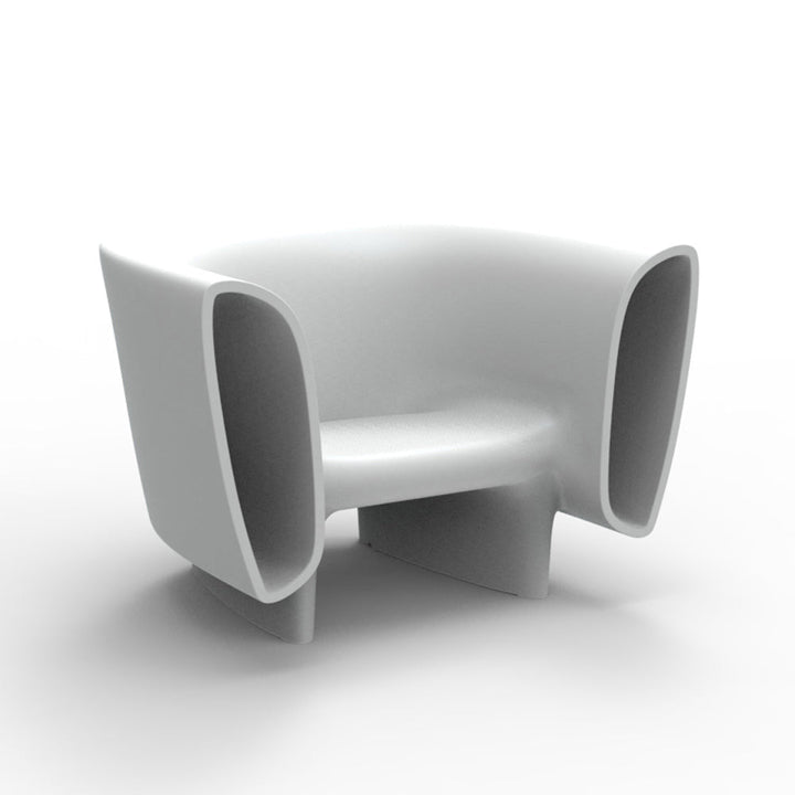 Bum Bum Lounge Chair Outdoor Vondom Basic White  