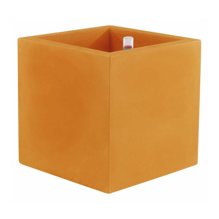Cube Planter with Self-Watering System Outdoor Vondom Orange Low Small 