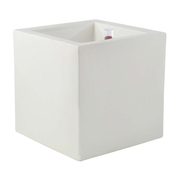Cube Planter with Self-Watering System Outdoor Vondom White Low Small 