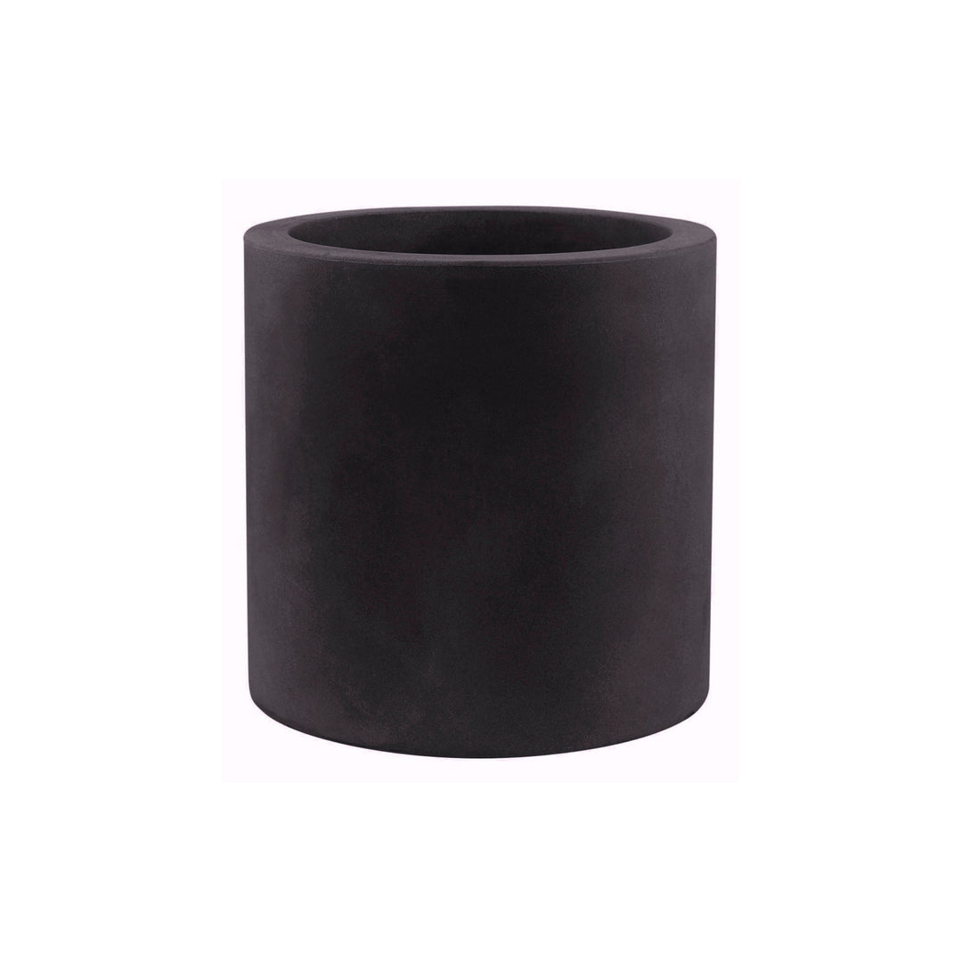 Cilindro Planter Outdoor Vondom Black Small 