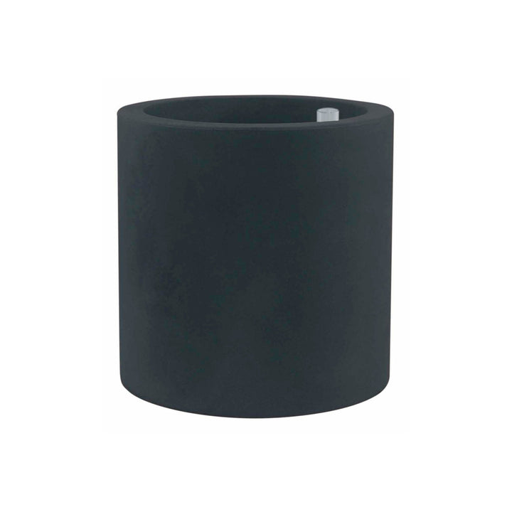 Cilindro Planter with Self-Watering System Outdoor Vondom Anthracite Small 