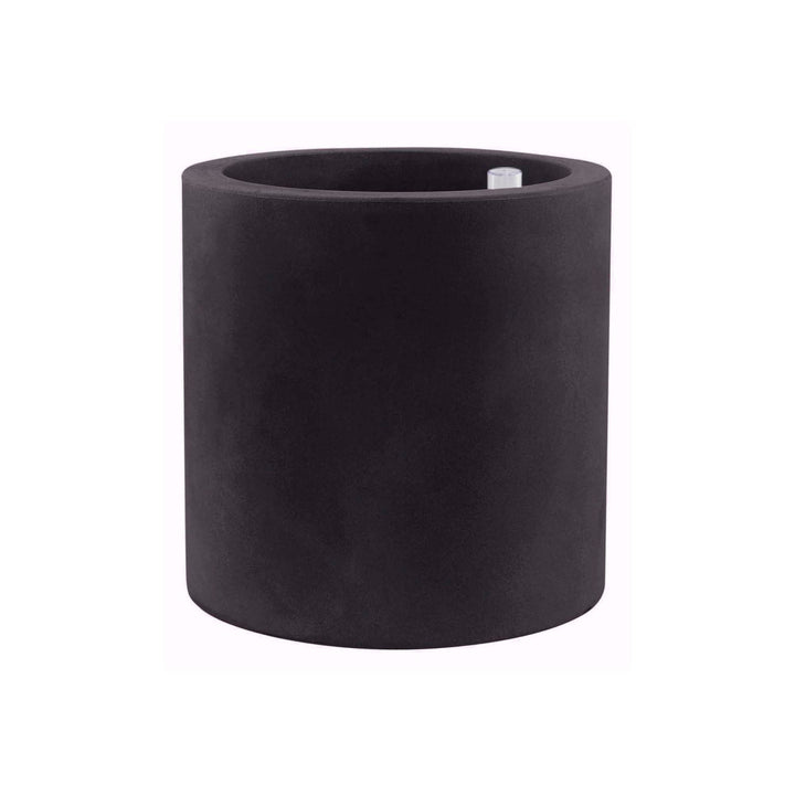 Cilindro Planter with Self-Watering System Outdoor Vondom Black Small 