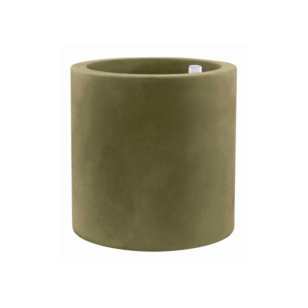 Cilindro Planter with Self-Watering System Outdoor Vondom Khaki Small 