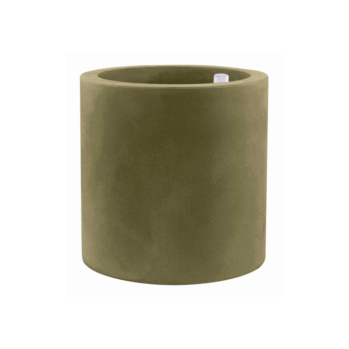 Cilindro Planter with Self-Watering System Outdoor Vondom Khaki Small 
