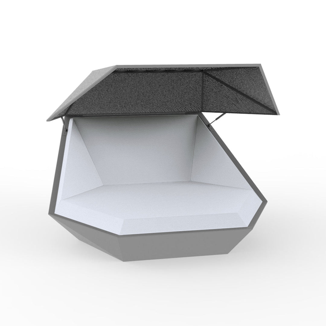 Faz Daybed with Parasol Outdoor Vondom Group 1AB Basic