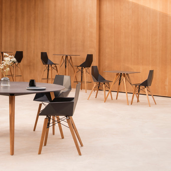 Faz Wood Chair (Set of 4) Outdoor Vondom