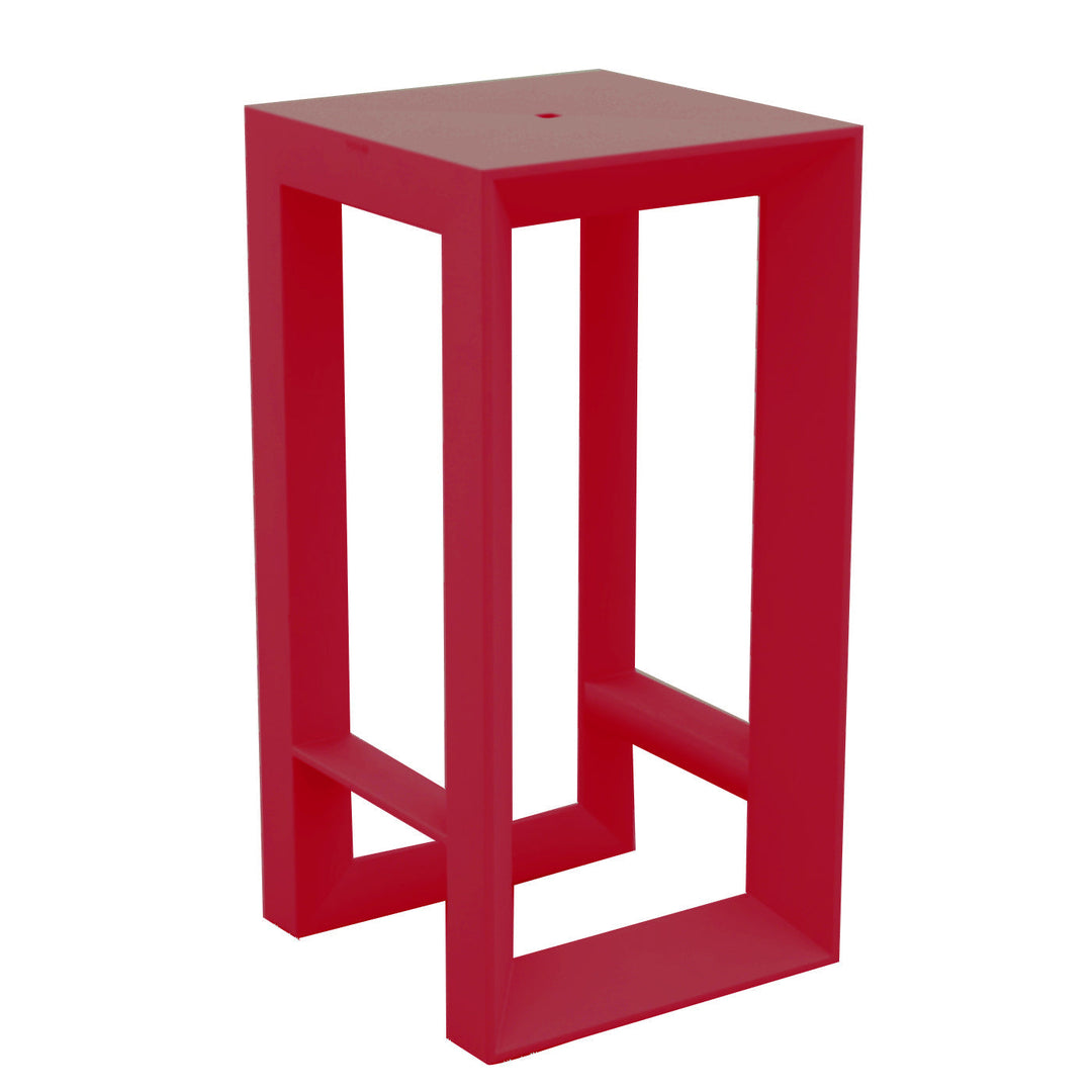 Frame Bar Table Outdoor Vondom Basic Red