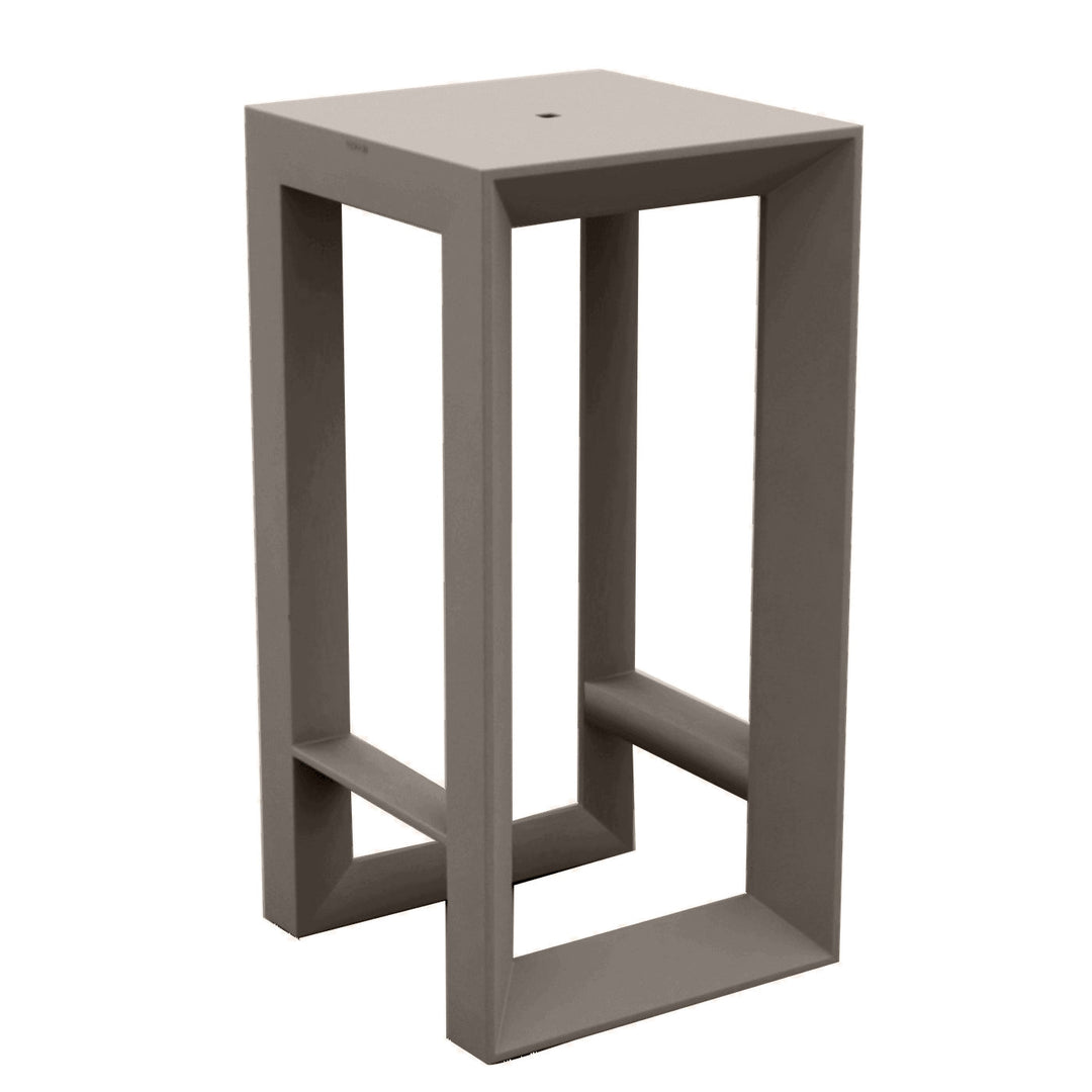 Frame Bar Table Outdoor Vondom Basic Taupe
