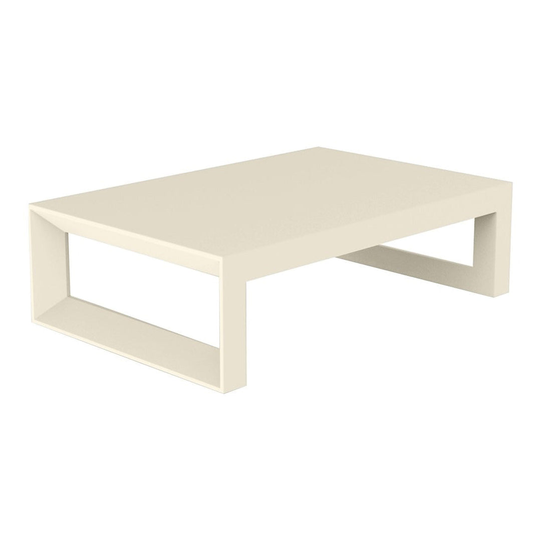 Frame Coffee Table Outdoor Vondom Basic Ecru