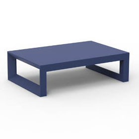 Frame Coffee Table Outdoor Vondom Basic Notte Blue
